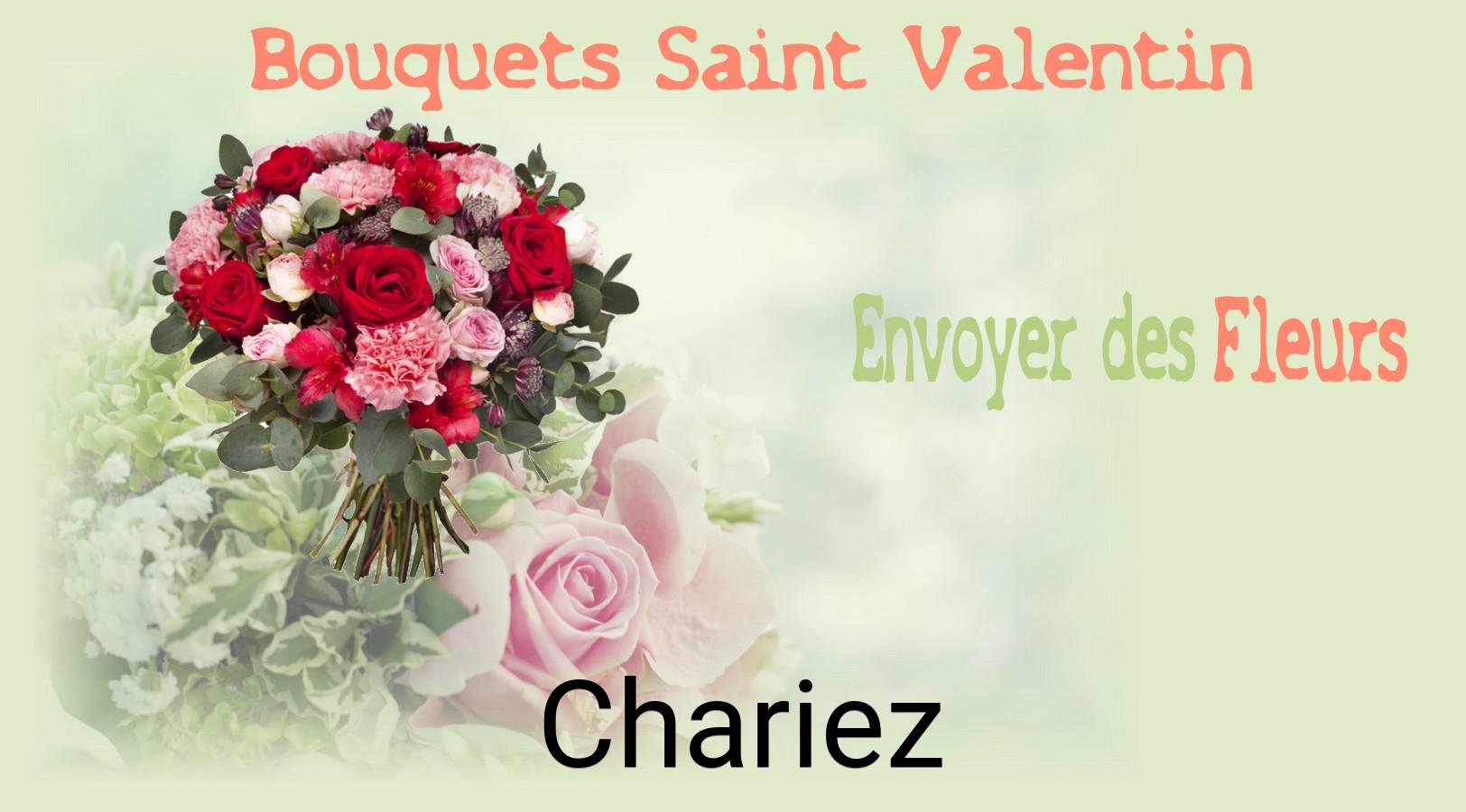 Roses de Saint-Valentin livrées à Chariez